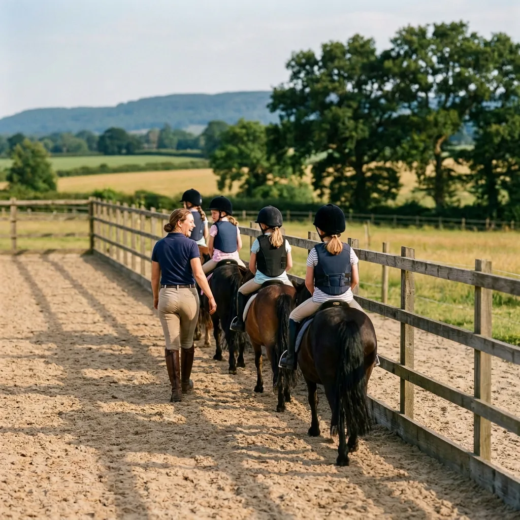 Cours de poney à Chanoz-Châtenay, Ain